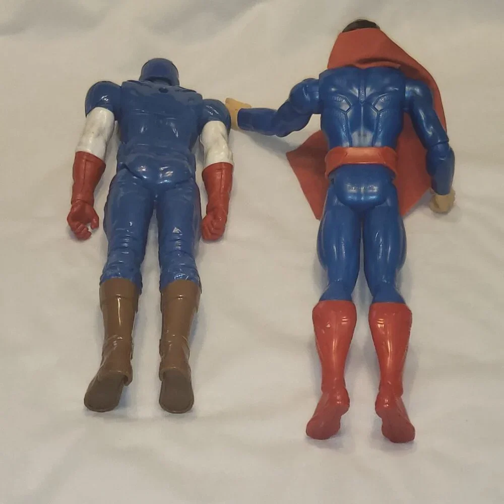 Superhero Action Figures Toys Hasbro Captain America Mattel Superman 12